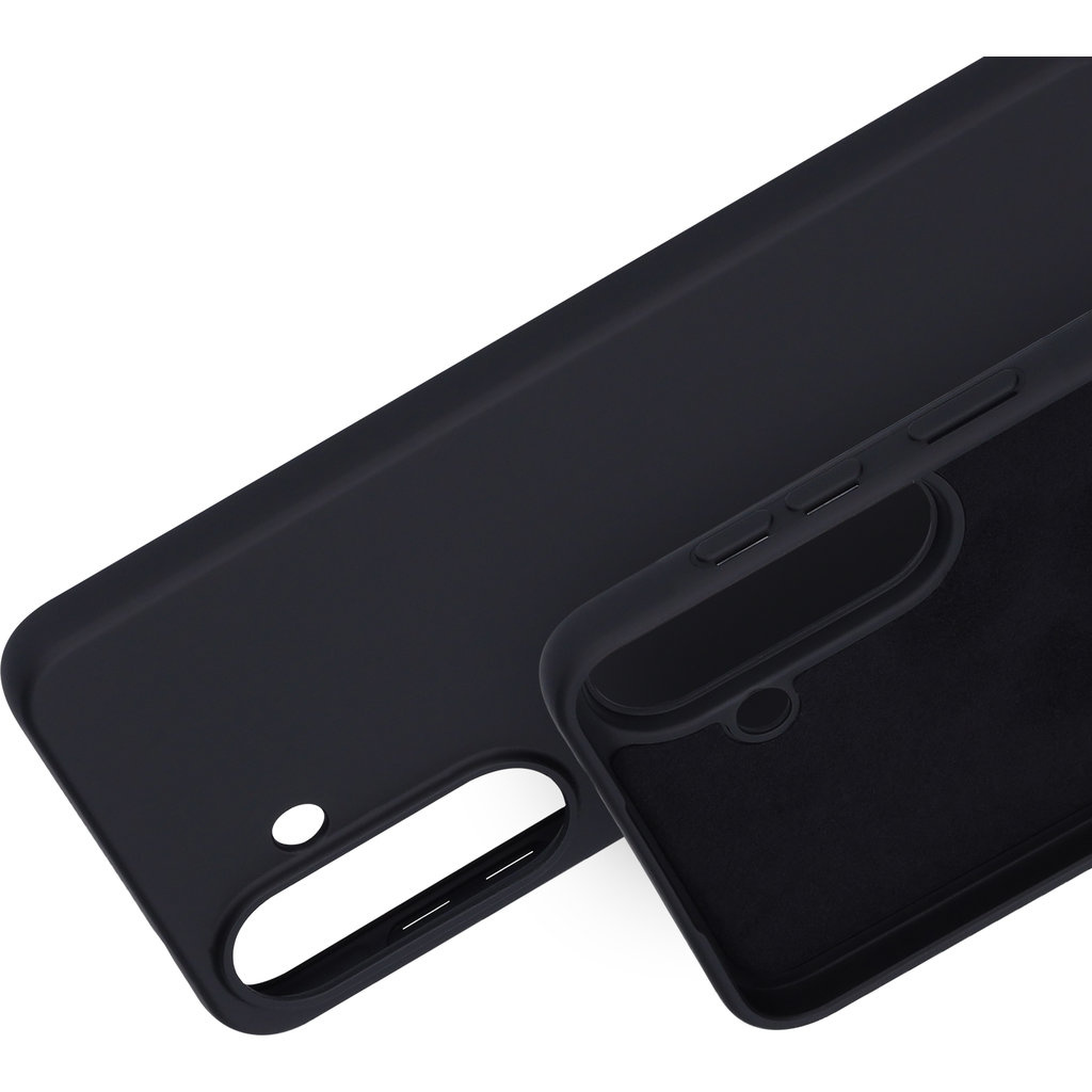 Mobiparts Mobiparts Silicone Cover voor Samsung Galaxy A57 - Zwart