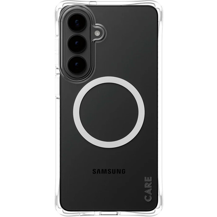 CARE by PanzerGlass CARE by PanzerGlass Samba Case Transparent w. Qi Samsung Galaxy S26 Plus