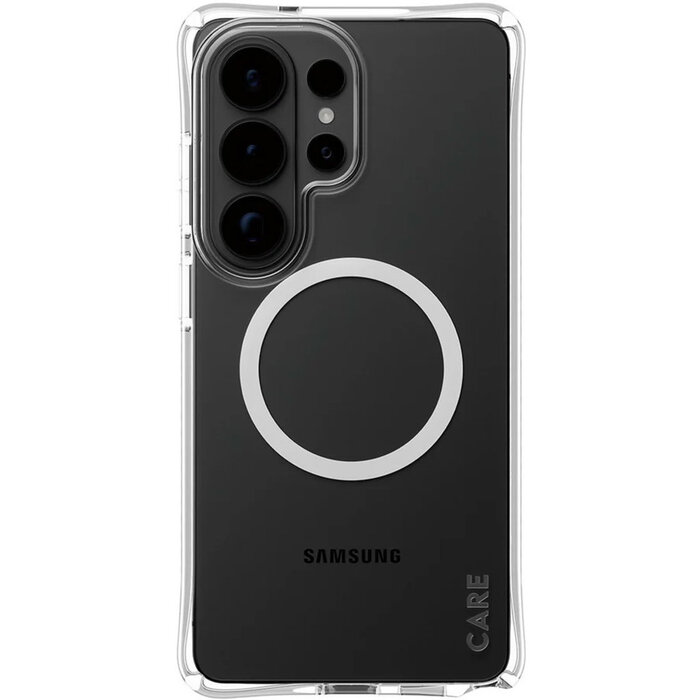 CARE by PanzerGlass CARE by PanzerGlass Samba Case Transparent w. Qi Samsung Galaxy S26 Ultra