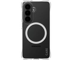 CARE by PanzerGlass PanzerGlass Samba Case voor Samsung Galaxy S26 - Transparant & Qi-geschikt