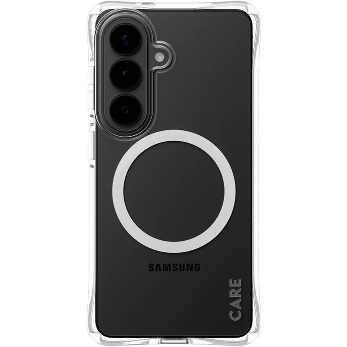 CARE by PanzerGlass PanzerGlass Samba Case voor Samsung Galaxy S26 - Transparant & Qi-geschikt