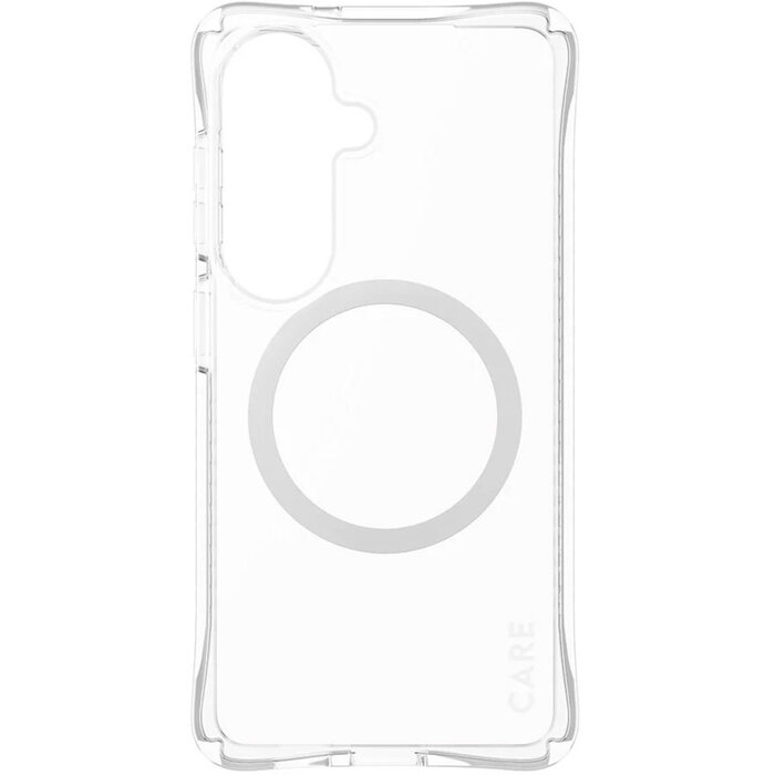 CARE by PanzerGlass PanzerGlass Samba Case voor Samsung Galaxy S26 - Transparant & Qi-geschikt