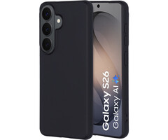 Mobiparts Mobiparts Silicone Cover voor Samsung Galaxy S26 - Zwart