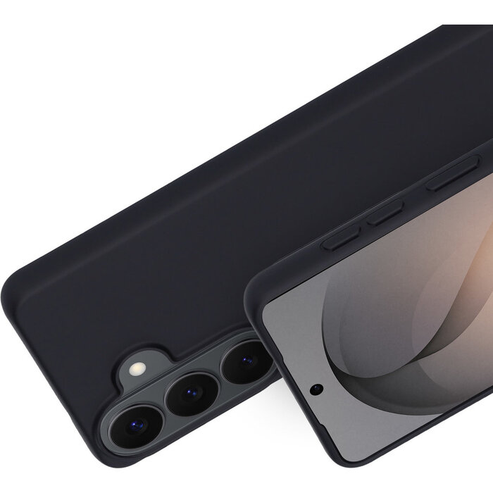 Mobiparts Mobiparts Silicone Cover voor Samsung Galaxy S26 - Zwart