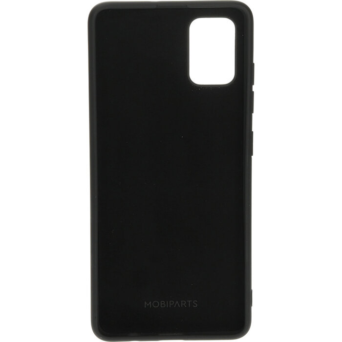 Mobiparts Mobiparts Siliconen Cover voor Samsung Galaxy A51 - Zwart