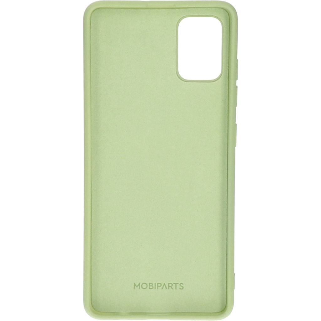 Mobiparts Mobiparts Siliconen Hoes voor Samsung Galaxy A51 - Pistachegroen