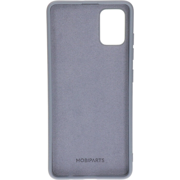 Mobiparts Mobiparts Silicone Cover Samsung Galaxy A51 (2020) Royal Grey
