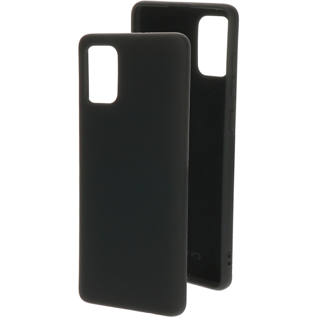 Mobiparts Mobiparts Siliconen Hoes voor Samsung Galaxy A71 - Zwart
