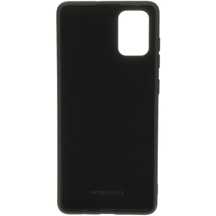 Mobiparts Mobiparts Siliconen Hoes voor Samsung Galaxy A71 - Zwart