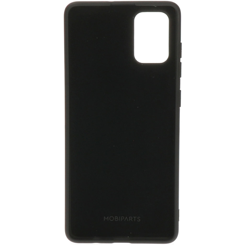 Mobiparts Mobiparts Siliconen Hoes voor Samsung Galaxy A71 - Zwart