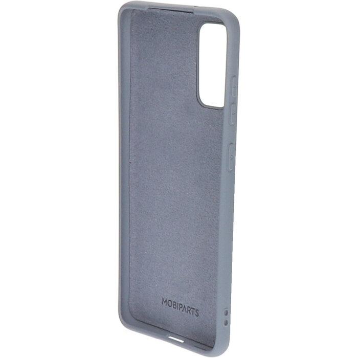 Mobiparts Mobiparts Silicone Cover Samsung Galaxy S20 4G/5G Royal Grey