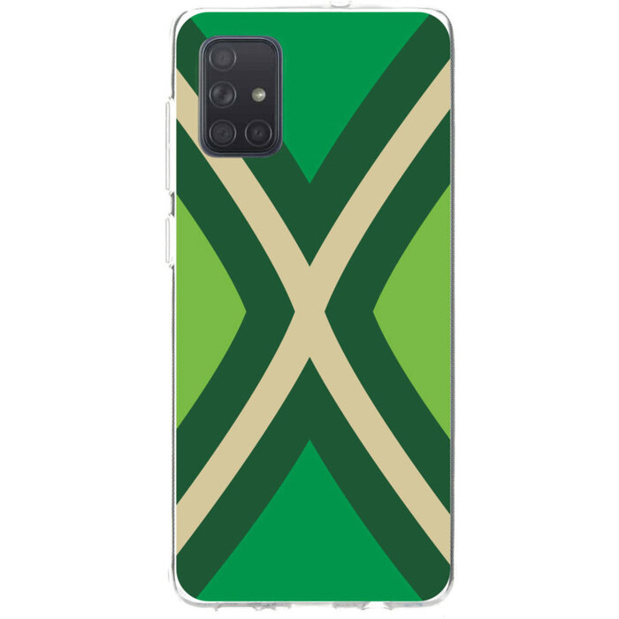 Achterhoekse vlag Casetastic Softcover Samsung Galaxy A71 (2020) - Achterhoekse vlag