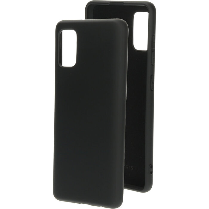 Mobiparts Mobiparts Siliconen Cover voor Samsung Galaxy A41 - Zwart