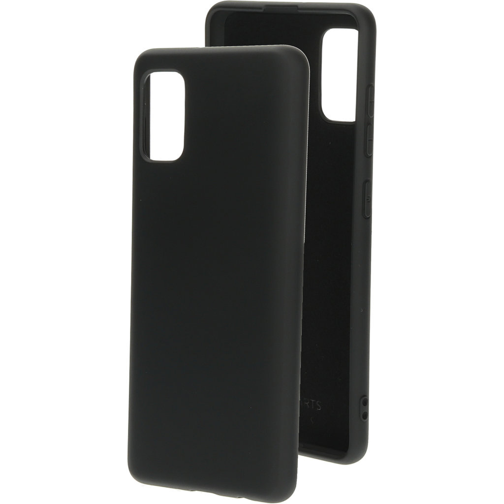 Mobiparts Mobiparts Siliconen Cover voor Samsung Galaxy A41 - Zwart