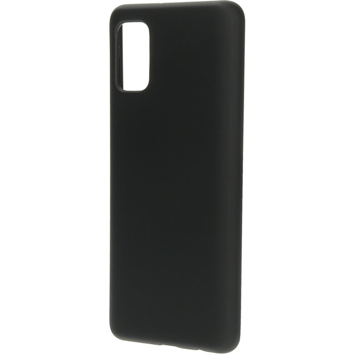 Mobiparts Mobiparts Siliconen Cover voor Samsung Galaxy A41 - Zwart