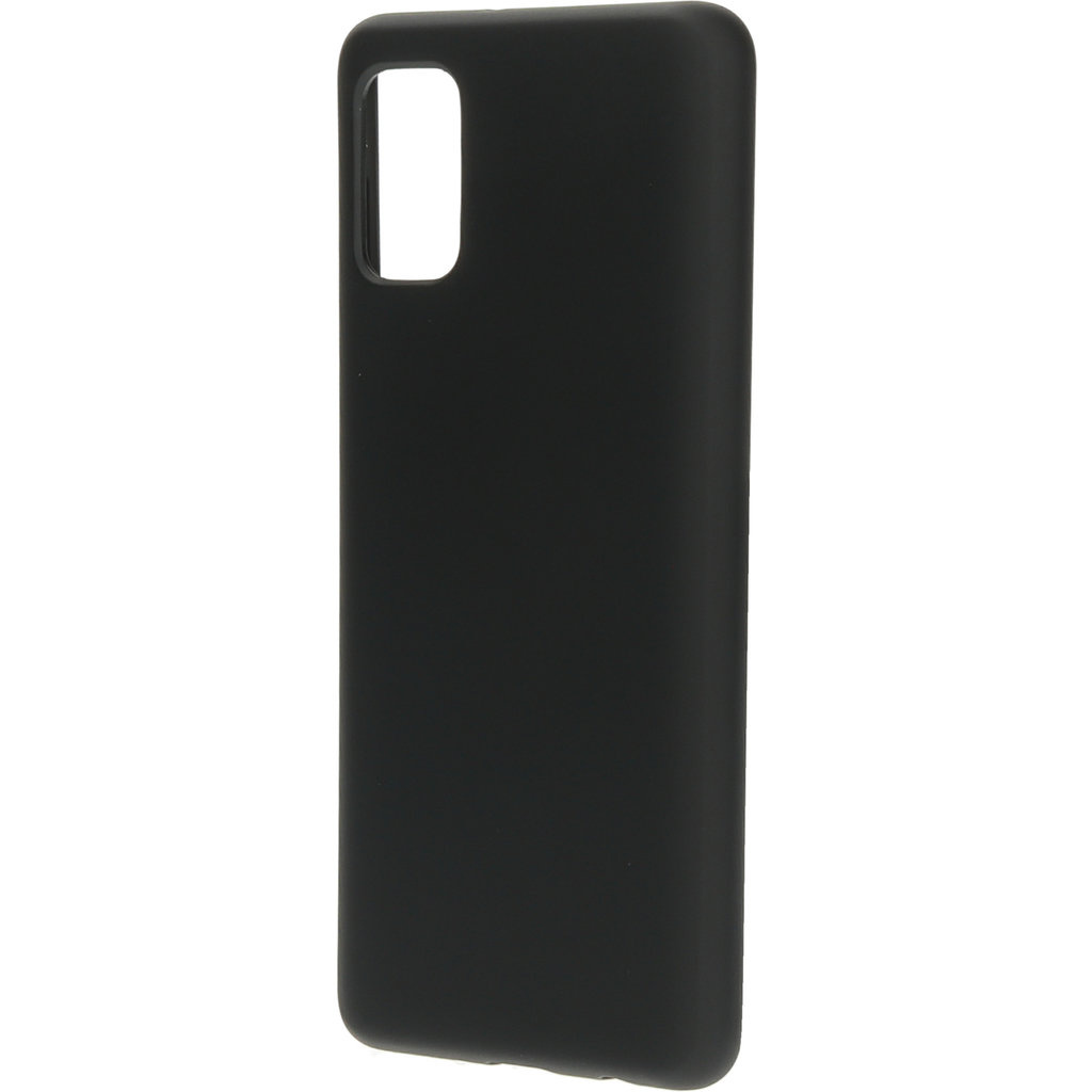 Mobiparts Mobiparts Siliconen Cover voor Samsung Galaxy A41 - Zwart