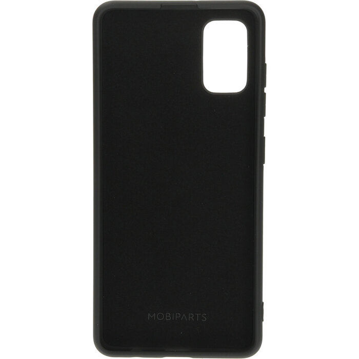 Mobiparts Mobiparts Siliconen Cover voor Samsung Galaxy A41 - Zwart