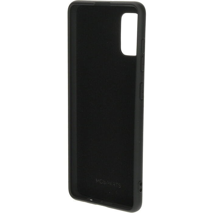 Mobiparts Mobiparts Siliconen Cover voor Samsung Galaxy A41 - Zwart