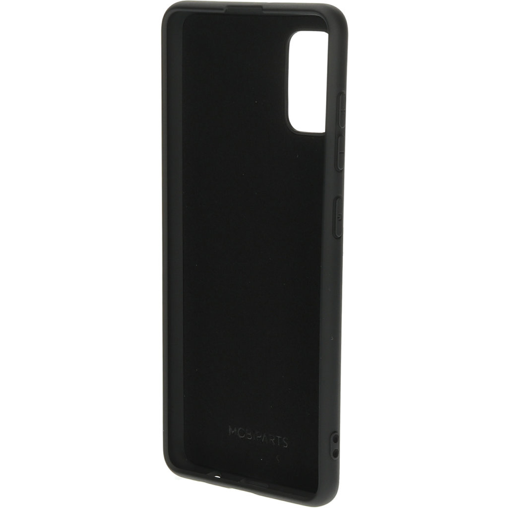 Mobiparts Mobiparts Siliconen Cover voor Samsung Galaxy A41 - Zwart