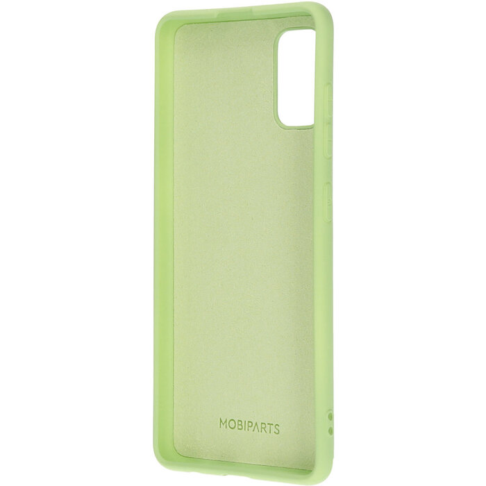 Mobiparts Mobiparts Siliconen Cover voor Samsung Galaxy A41 - Pistache Groen