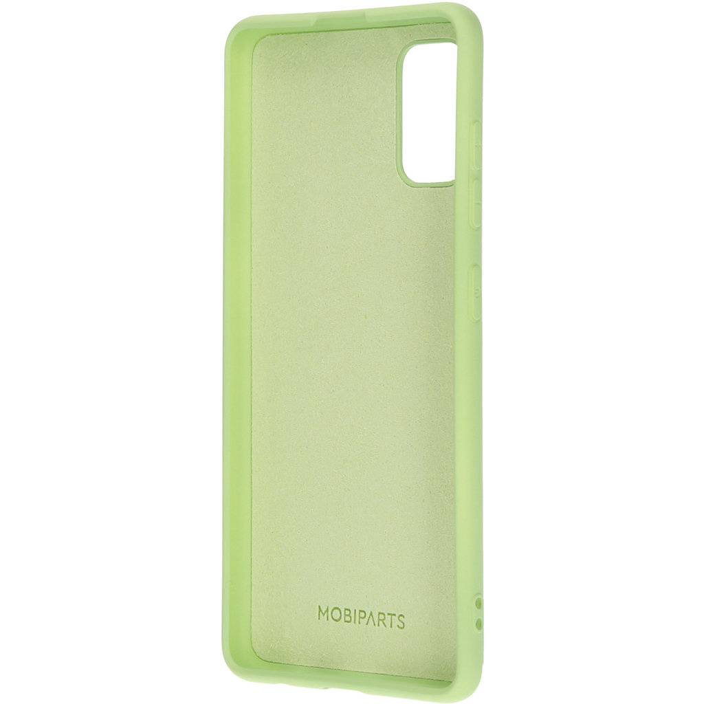 Mobiparts Mobiparts Siliconen Cover voor Samsung Galaxy A41 - Pistache Groen
