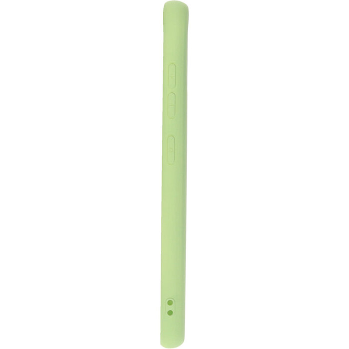 Mobiparts Mobiparts Siliconen Cover voor Samsung Galaxy A41 - Pistache Groen