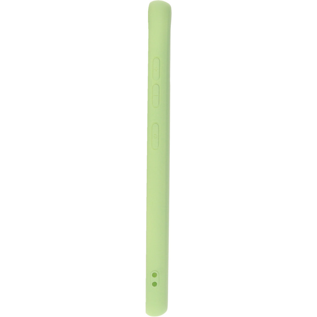 Mobiparts Mobiparts Siliconen Cover voor Samsung Galaxy A41 - Pistache Groen