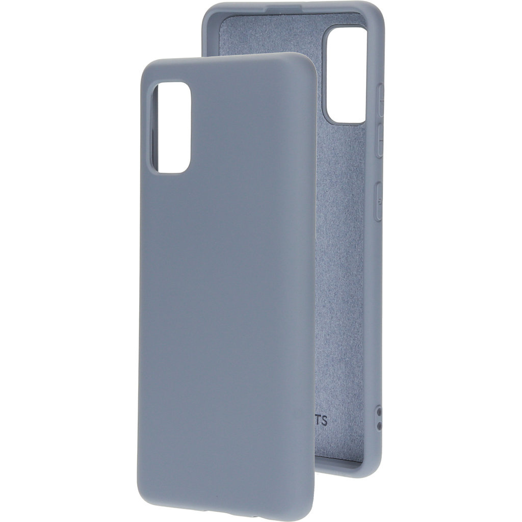 Mobiparts Mobiparts Silicone Cover voor Samsung Galaxy A41 - Royal Grey