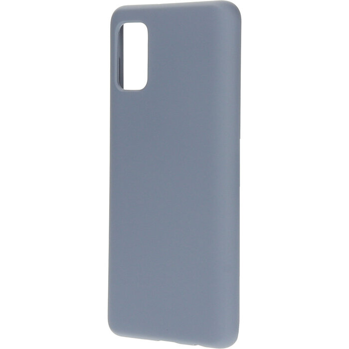 Mobiparts Mobiparts Silicone Cover voor Samsung Galaxy A41 - Royal Grey