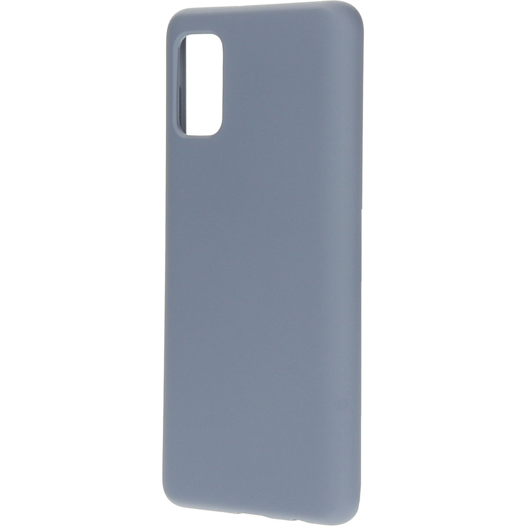 Mobiparts Mobiparts Silicone Cover voor Samsung Galaxy A41 - Royal Grey