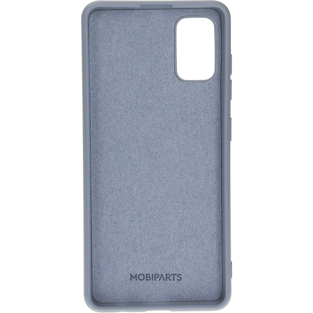 Mobiparts Mobiparts Silicone Cover voor Samsung Galaxy A41 - Royal Grey