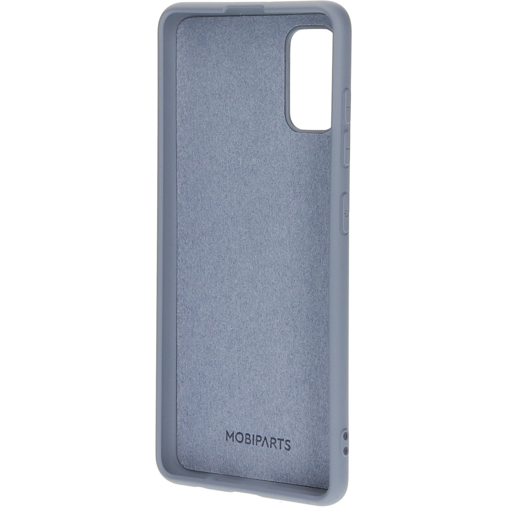 Mobiparts Mobiparts Silicone Cover voor Samsung Galaxy A41 - Royal Grey