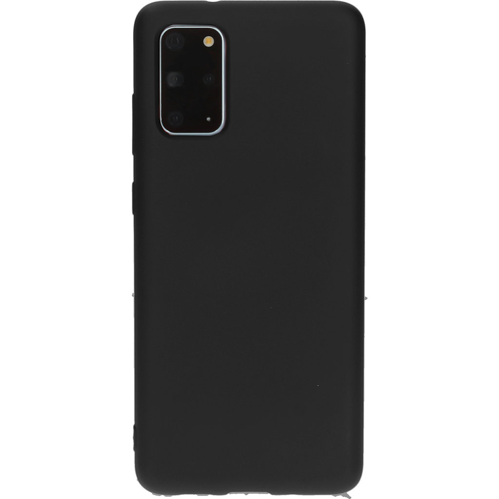 Mobiparts Mobiparts Siliconen Cover voor Samsung Galaxy S20 Plus (4G/5G) - Zwart
