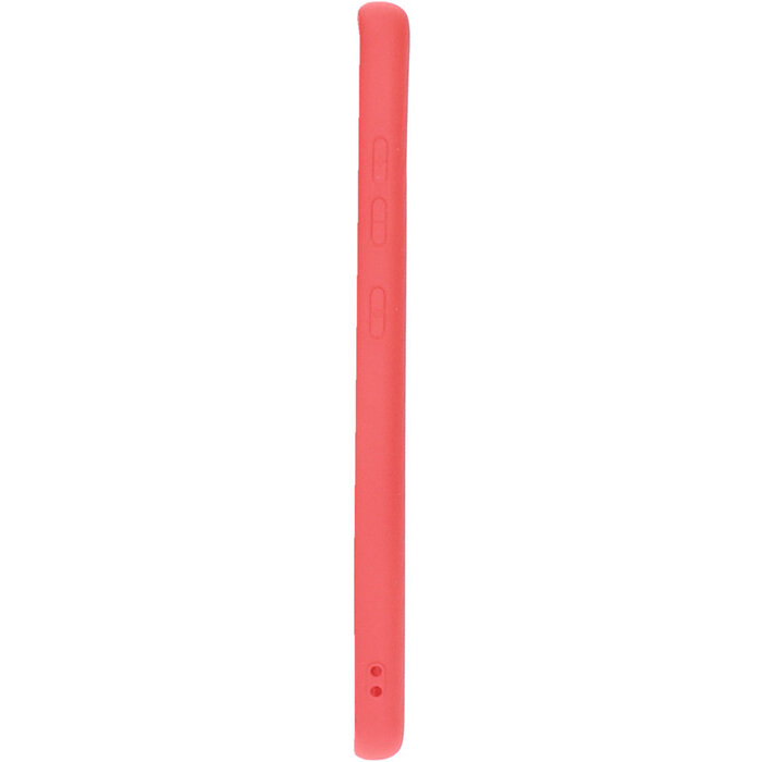 Mobiparts Mobiparts Siliconen Cover voor Samsung Galaxy A21s - Scarlet Red