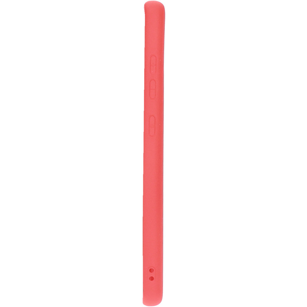 Mobiparts Mobiparts Siliconen Cover voor Samsung Galaxy A21s - Scarlet Red