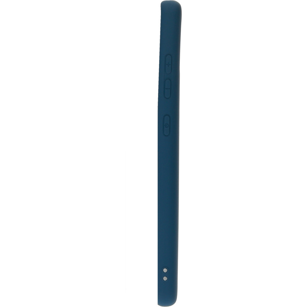 Mobiparts Mobiparts Siliconen Cover voor Samsung Galaxy A21s - Blueberry Blue