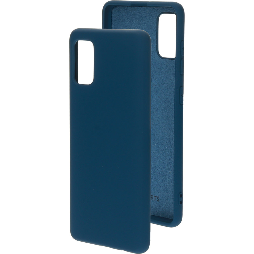 Mobiparts Mobiparts Silicone Cover Samsung Galaxy A41 (2020) Blueberry Blue