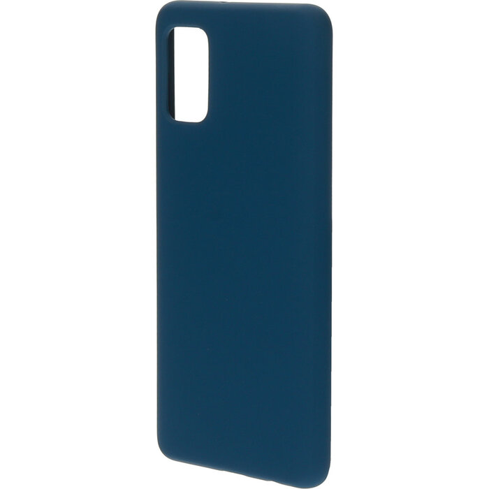 Mobiparts Mobiparts Siliconen Cover voor Samsung Galaxy A41 - Blueberry Blue