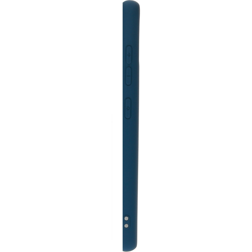 Mobiparts Mobiparts Siliconen Cover voor Samsung Galaxy A41 - Blueberry Blue