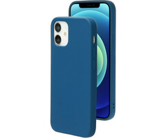 Mobiparts Mobiparts Siliconen Cover voor Apple iPhone 12 / 12 Pro - Blueberry Blue