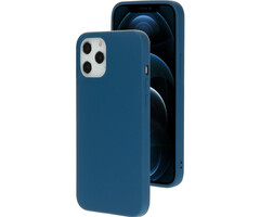 Mobiparts Mobiparts Siliconen Backcover voor iPhone 12 Pro Max - Blueberry Blue
