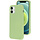 Mobiparts Siliconen Backcover voor Apple iPhone 12 Mini - Pistachegroen