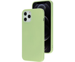 Mobiparts Mobiparts Siliconen Hoesje voor iPhone 12 Pro Max - Pistachegroen