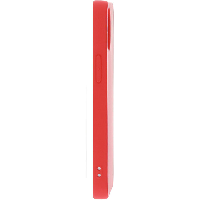 Mobiparts Mobiparts Silicone Cover voor iPhone 12 Mini - Scarlet Red