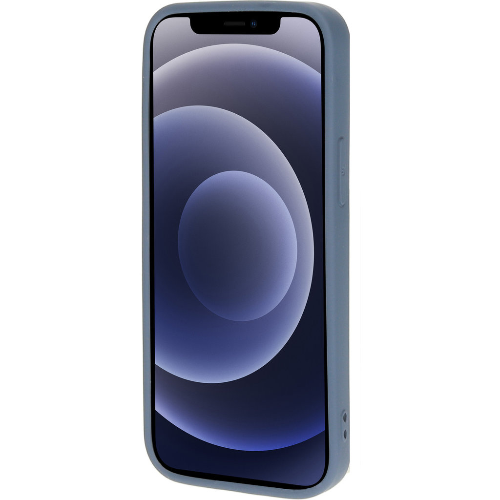 Mobiparts Mobiparts Siliconen Cover voor iPhone 12 Mini - Royal Grey