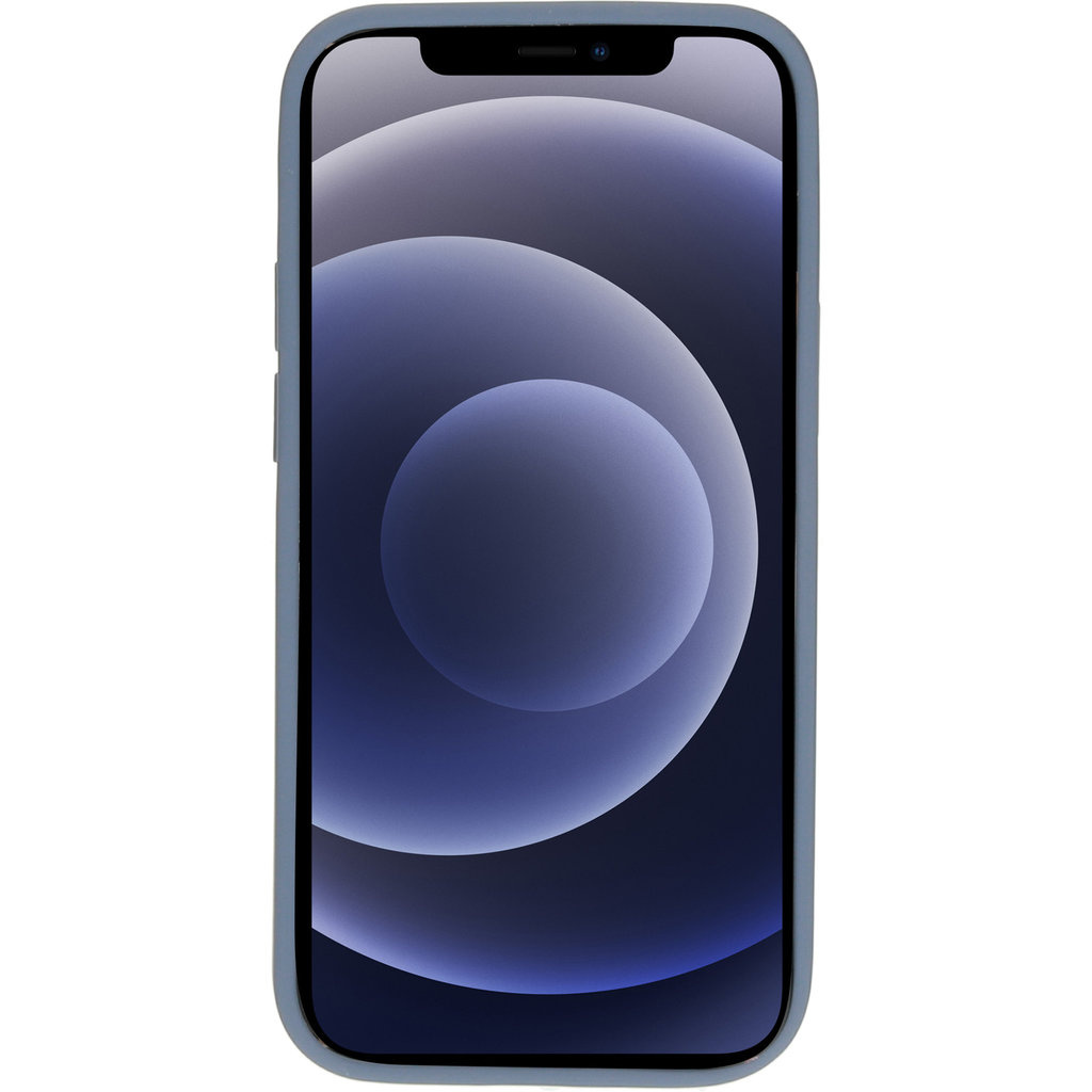 Mobiparts Mobiparts Siliconen Cover voor iPhone 12 Mini - Royal Grey