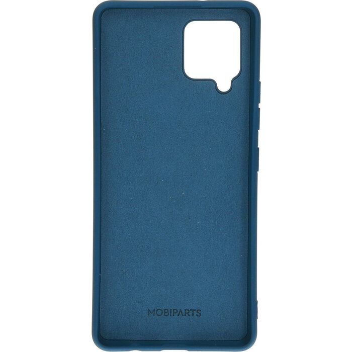 Mobiparts Mobiparts Siliconen Cover voor Samsung Galaxy A42 - Blueberry Blue