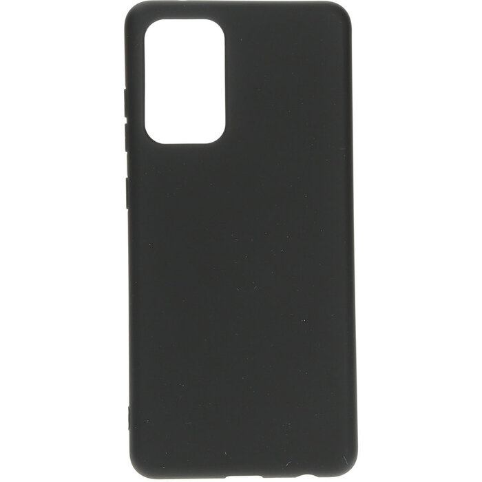 Mobiparts Mobiparts Siliconen Cover voor Samsung Galaxy A72 - Zwart
