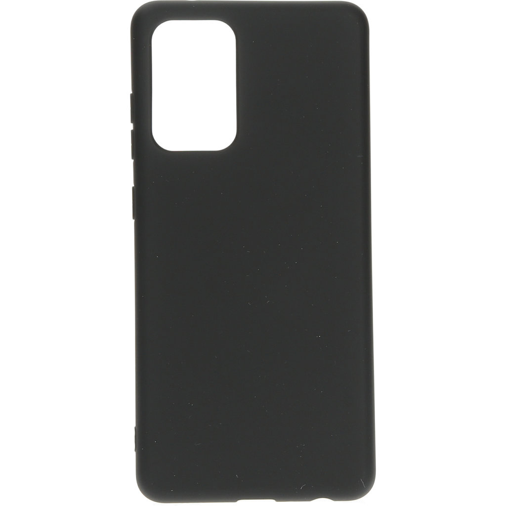 Mobiparts Mobiparts Siliconen Cover voor Samsung Galaxy A72 - Zwart