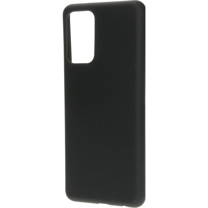 Mobiparts Mobiparts Siliconen Cover voor Samsung Galaxy A72 - Zwart